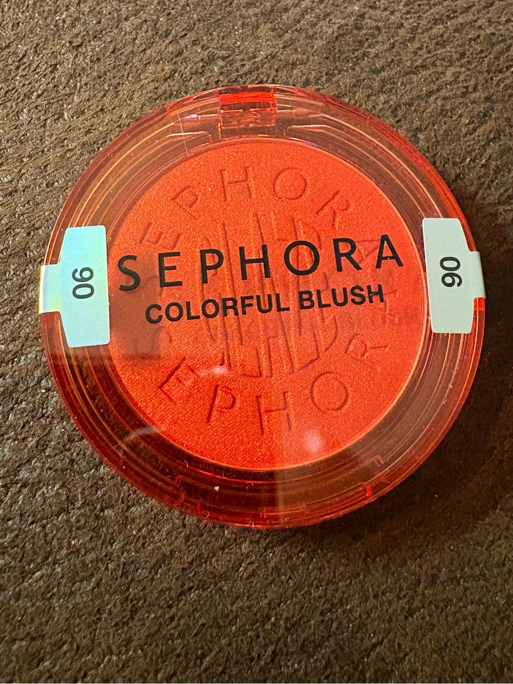 Sephora Colorful Blush Glaze - Tropical Dawn Orange-Red-beauty sponge included